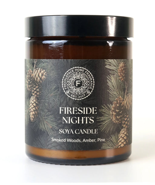 Apothecary Jar Candle-Fireside Nights