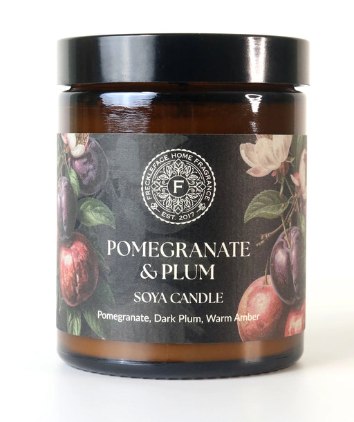 Apothecary Jar Candle-Pomegranate & Plum