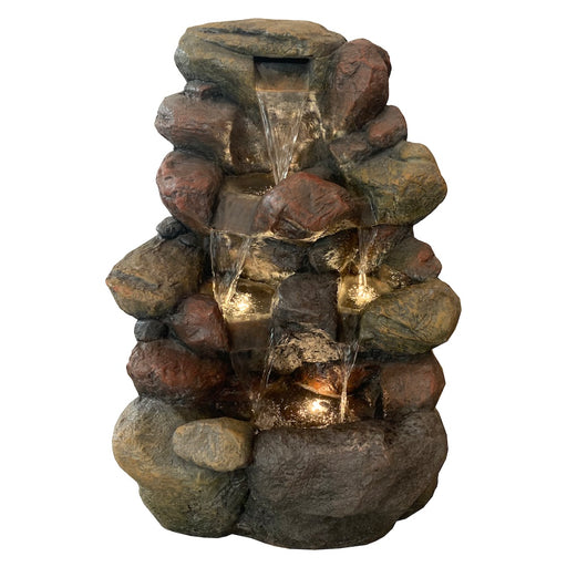 RIVER ROCK FALLS FOUNTAIN