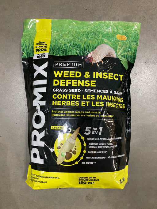grass seed pro-mix weed & Insect defence 5 in 1
