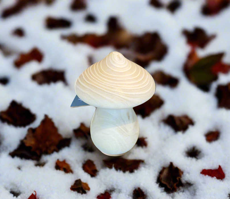 wooden Mushroom 3"