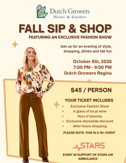 SIP & SHOP EVENT OCTOBER 8TH 2026