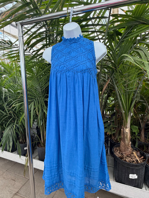 slvless dress w/lining-turkish sea