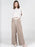 HEATHER BROWN DBL WAIST TIE PANTS