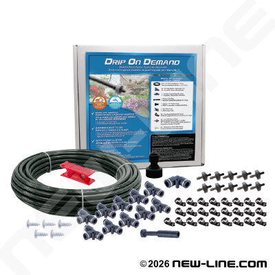 Drip Irrigation System Kit Drip-On-Demand
