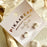 WHITE "Mew" Porcelain Cat Face Stud Earrings