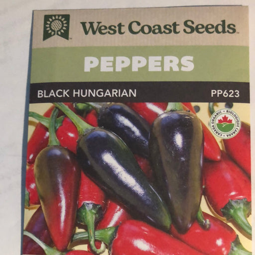 Seed WC Peppers Black Hungarian