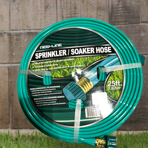 Hose Soaker Spray Grn 25'