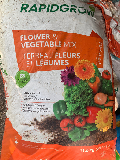 Soil Rapid Grow Flower & Vegetable mix