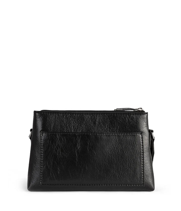 BLACK INDIE THEME CROSSBODY BAG