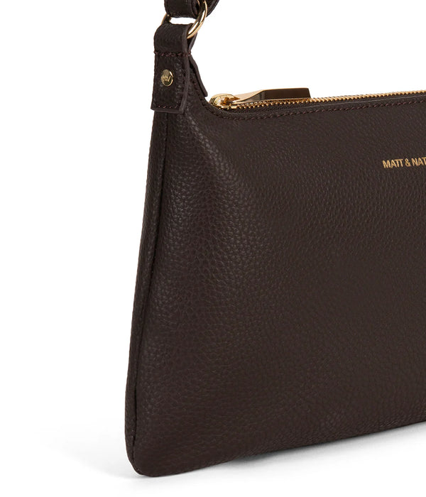 FUDGE JINA GRAIN SHOULDER BAG