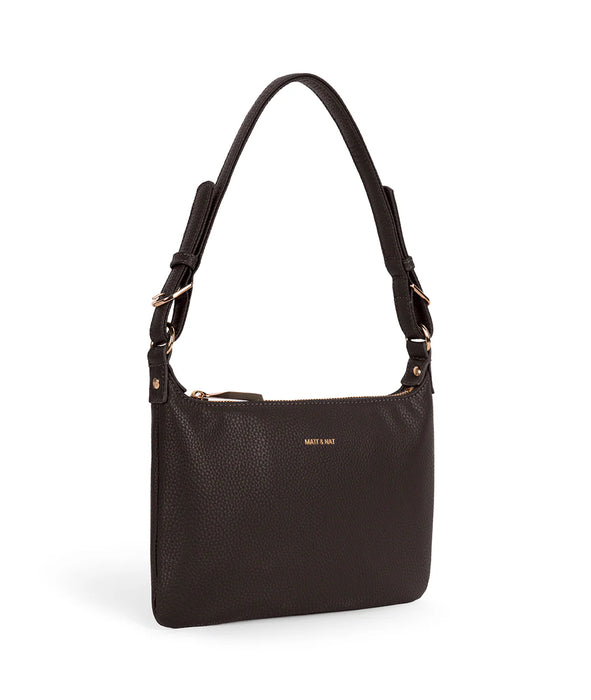 FUDGE JINA GRAIN SHOULDER BAG