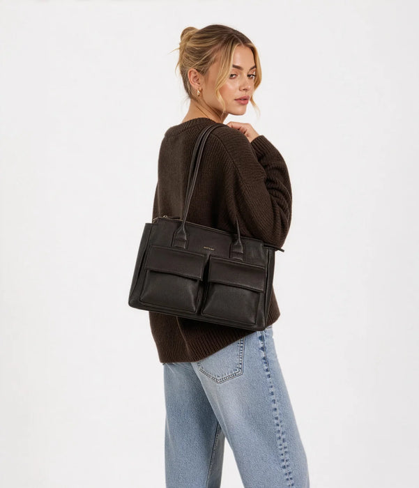 JORDI GRAIN SATCHEL BAG