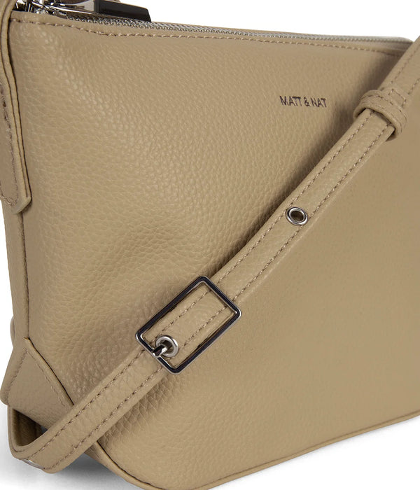 ALMOND SAM GRAIN CROSSBODY BAG