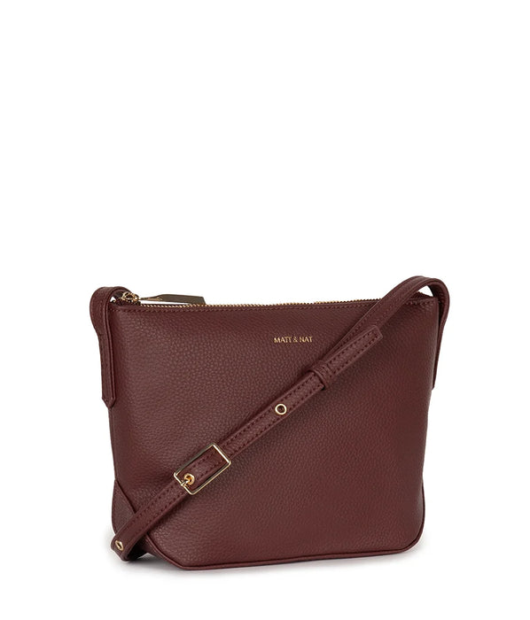 CHERRY SAM GRAIN CROSSBODY BAG