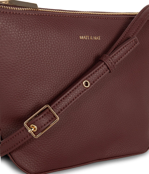 CHERRY SAM GRAIN CROSSBODY BAG