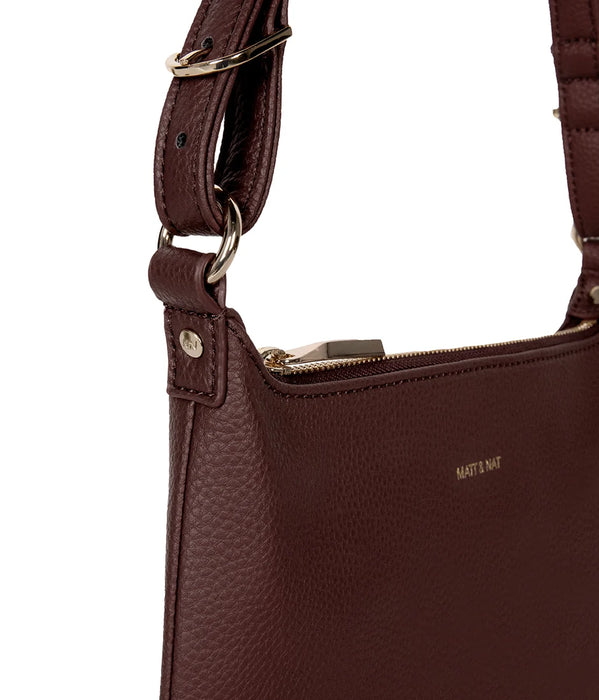 CHERRY JINA GRAIN SHOULDER BAG