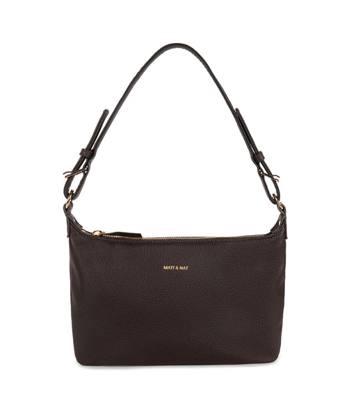 FUDGE JINA GRAIN SHOULDER BAG