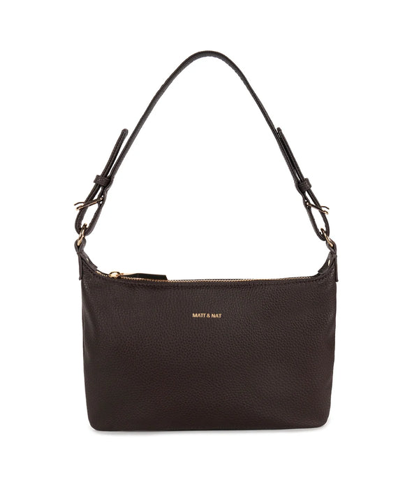 FUDGE JINA GRAIN SHOULDER BAG