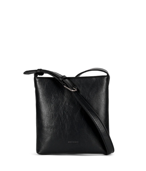 BLACK MORSE THEME CROSSBODY BAG