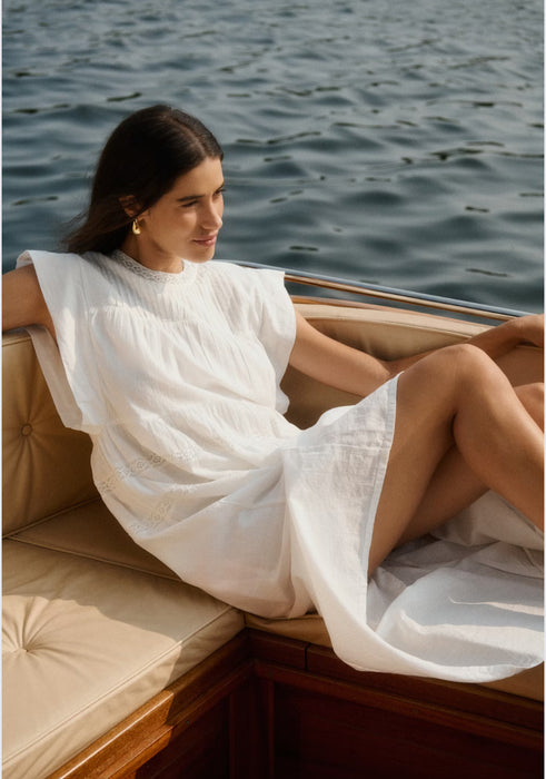 Dress Amona Maxi Broken White