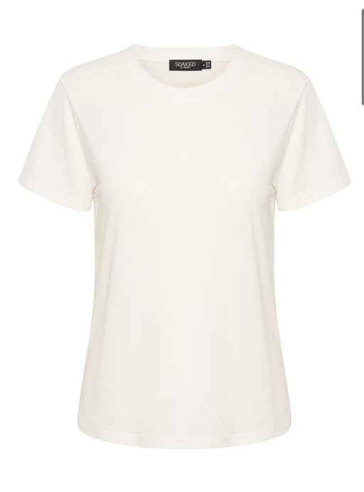 t-Shirt Columbine Crew Neck BROKEN WHITE