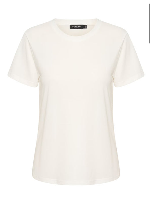 t-Shirt Columbine Crew Neck BROKEN WHITE