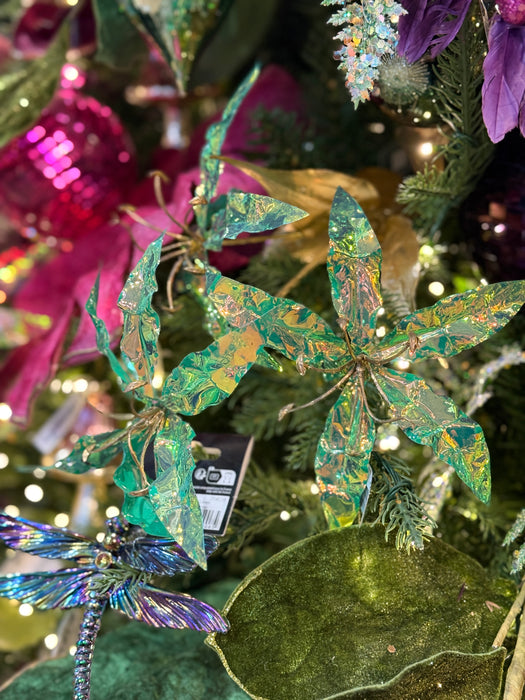 Spray Flower Iris Colour