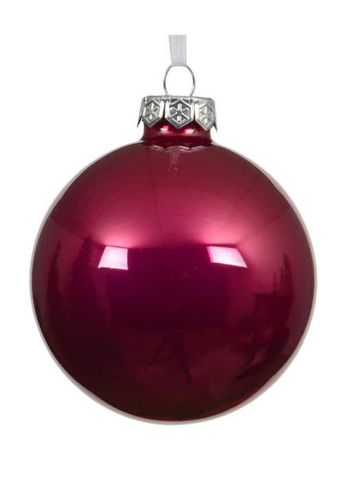 Orn. Ball Festive Pink 8 cm