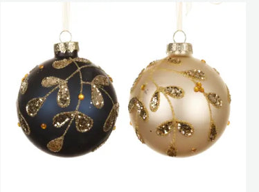 Ball Navy or Gold w/Gold Embellishments