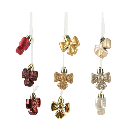 Orn String of 3 Bows