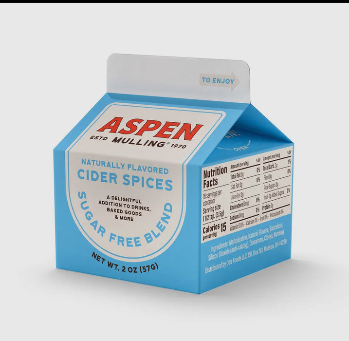 Aspen Spice Sugar Free Carton