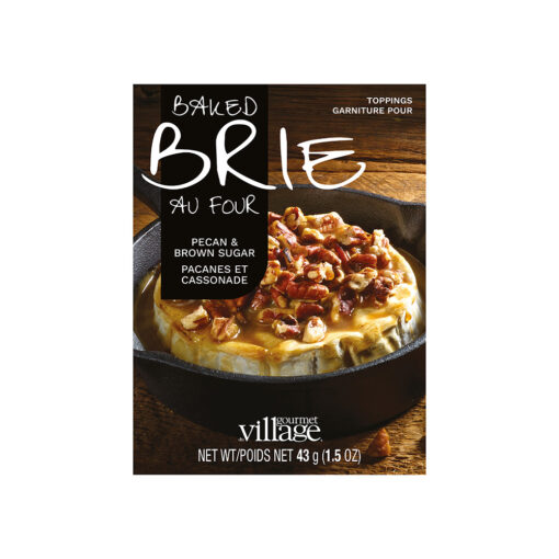Topping Brie Pecan Brown Sugar