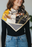 EQUESTRIAN SQ SCARF BK 27.5"