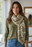 BOTANICAL SQ SCARF GR 35.5"