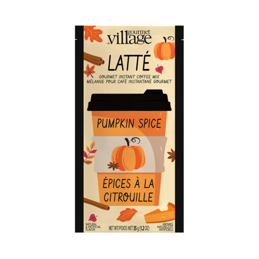 instant coffee mini pumpkin latte