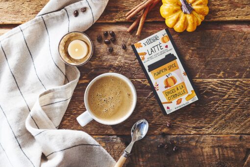 instant coffee mini pumpkin latte
