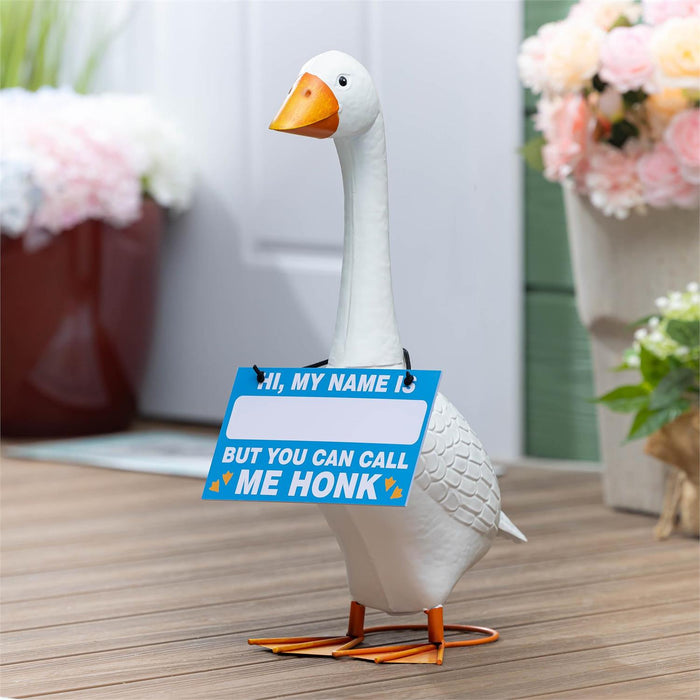 Giddy the Goose -Hanging Sign-My Name Is....