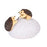 Hedgehog friends Moonstone LED Statue