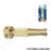 Nozzle HD Full Size Brass Twist 4" Long
