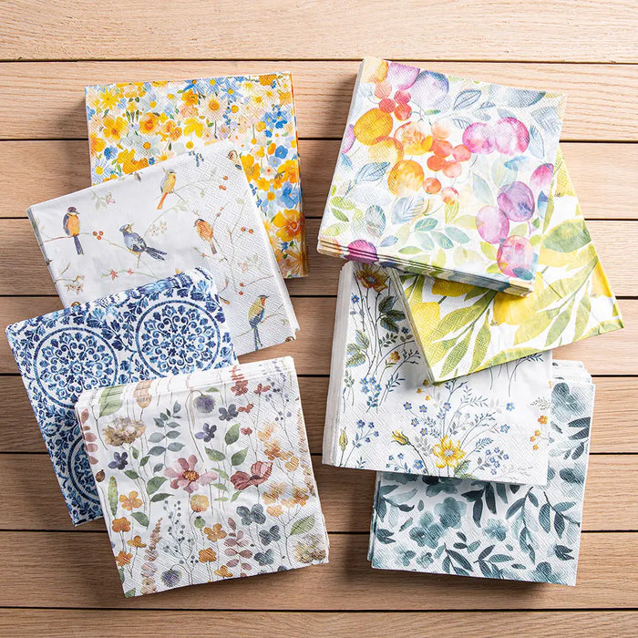 Napkins Spring Luncheon - 20 Pack - Assorted