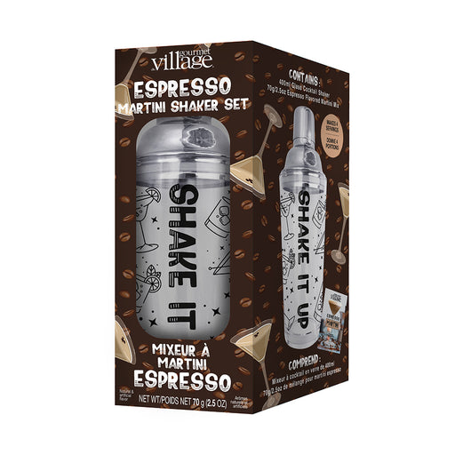 Martini Espresso Skaker Gift Set