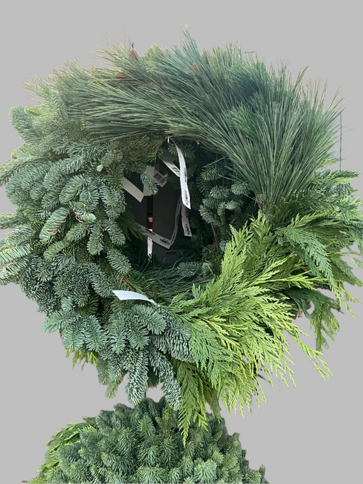 Wreath 24" Modern Block