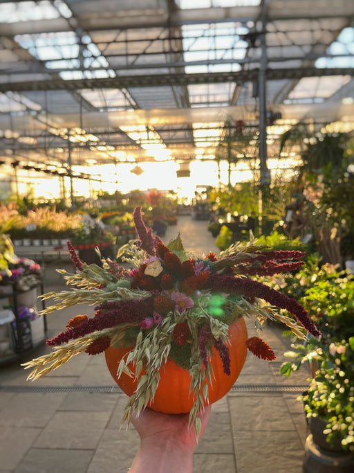 Dried Floral Pumpkin Workshop