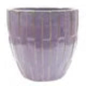 Planter Eloise Egg Pattern Falling Purple 4 Sizes