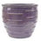 Planter Eloise Rimmed Falling Purple 4 Sizes
