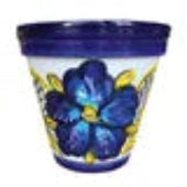 Pot Talavara Standard Paloma Floral 4 Sizes Blue, Yellow