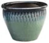 Planter Pixella Majestic Midnight Green 3 Sizes