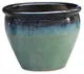 Planter Majestic Midnight Green 3 Sizes