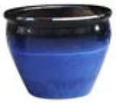 Planter Majestic Forest Blue 3 Sizes